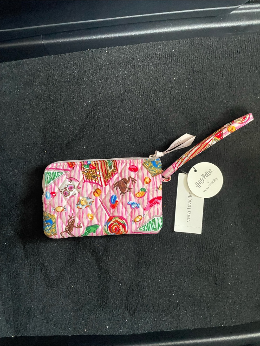 Vera Bradley Pink Printed Wallet - Harry Potter Collection
